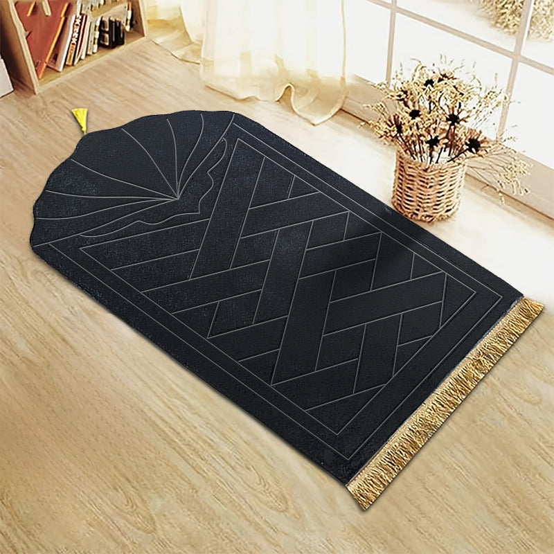 Tapis de Prière Islamique Antidérapant – Confort Élégant et Design Moderne