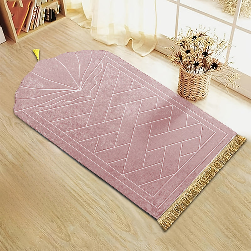 Tapis de Prière Islamique Antidérapant – Confort Élégant et Design Moderne